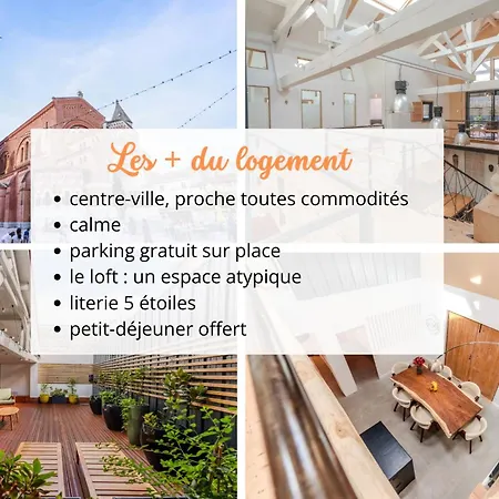 D'hote Dans Un Loft Cosy En Coeur De 3* Villeneuve-sur-Lot